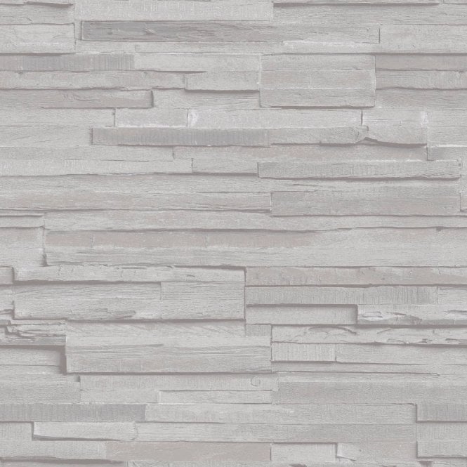 ***Sample Grandeco Slate Stone Pattern Wallpaper Faux Effect Textured Metallic A226